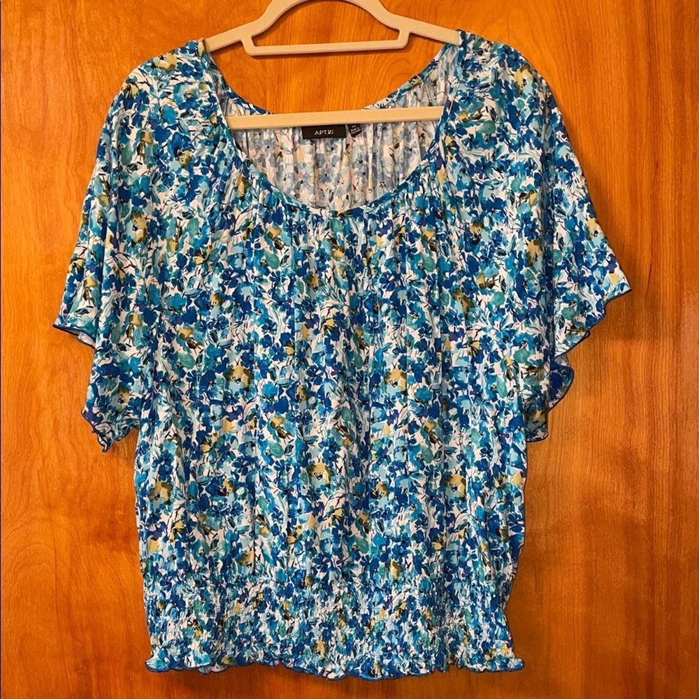 Apt. 9 Women's Floral Top Size XL